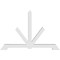 Ekena Millwork Vanguard Architectural Grade PVC Gable Bracket, 108"W x 72"H x 6"D x 6"F, 16/12 Pitch GBP108X72X0606VAN00 - alternate 4